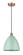 Edison One Light Mini Pendant in Antique Copper (405|616-1P-AC-MBD-12-SF)