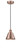 Edison One Light Mini Pendant in Antique Copper (405|616-1P-AC-M8-AC)