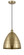 Edison One Light Mini Pendant in Antique Brass (405|616-1P-AB-MBD-12-AB)