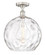 Edison One Light Semi-Flush Mount in Brushed Satin Nickel (405|616-1F-SN-G1215-14)