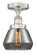 Edison One Light Semi-Flush Mount in Satin Gold (405|616-1F-SG-G173)