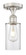 Edison One Light Semi-Flush Mount in Polished Nickel (405|616-1F-PN-G801)