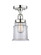Edison One Light Semi-Flush Mount in Polished Chrome (405|616-1F-PC-G182)