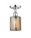 Edison One Light Semi-Flush Mount in Polished Chrome (405|616-1F-PC-G116)