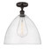 Edison One Light Semi-Flush Mount in Oil Rubbed Bronze (405|616-1F-OB-GBD-164)