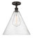 Edison One Light Semi-Flush Mount in Oil Rubbed Bronze (405|616-1F-OB-GBC-164)