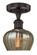 Edison One Light Semi-Flush Mount in Oil Rubbed Bronze (405|616-1F-OB-G96) Edison One Light Semi-Flush Mount in Oil Rubbed Bronze (405|616-1F-OB-G96)