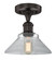 Edison One Light Semi-Flush Mount in Oil Rubbed Bronze (405|616-1F-OB-G132)