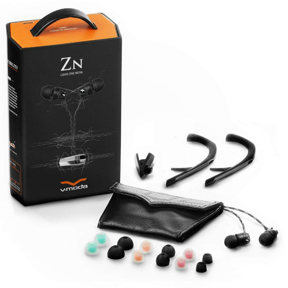 V-MODA ZN Audiophile In-Ear Earphones For iOS w/ 3 Button Mic + Remote