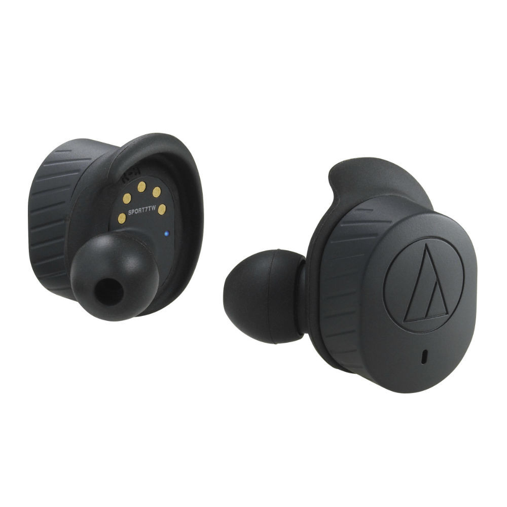 Audio-Technica ATH-SPORT7TW SonicSport True Wireless In-Ear Headphones (Black)