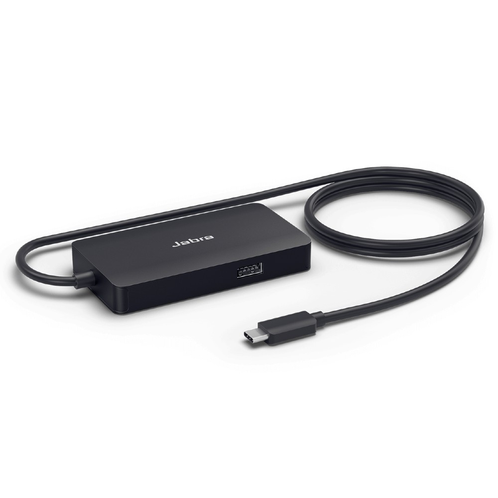 Jabra PanaCast USB Hub, With USB-C, USB-A, RJ45, HDMI, Without Power Adapter