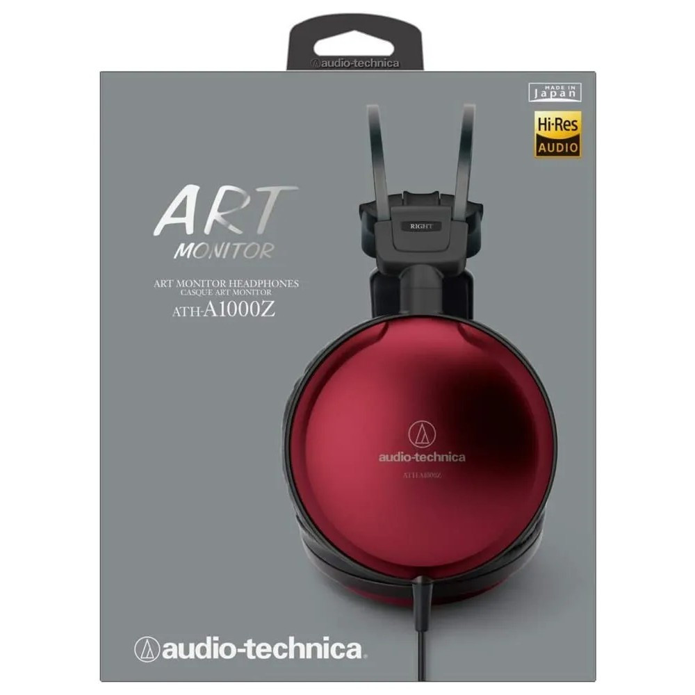 Audio-Technica ATH-A1000Z Art Monitor Dynamic Headphones, Closed-Back 