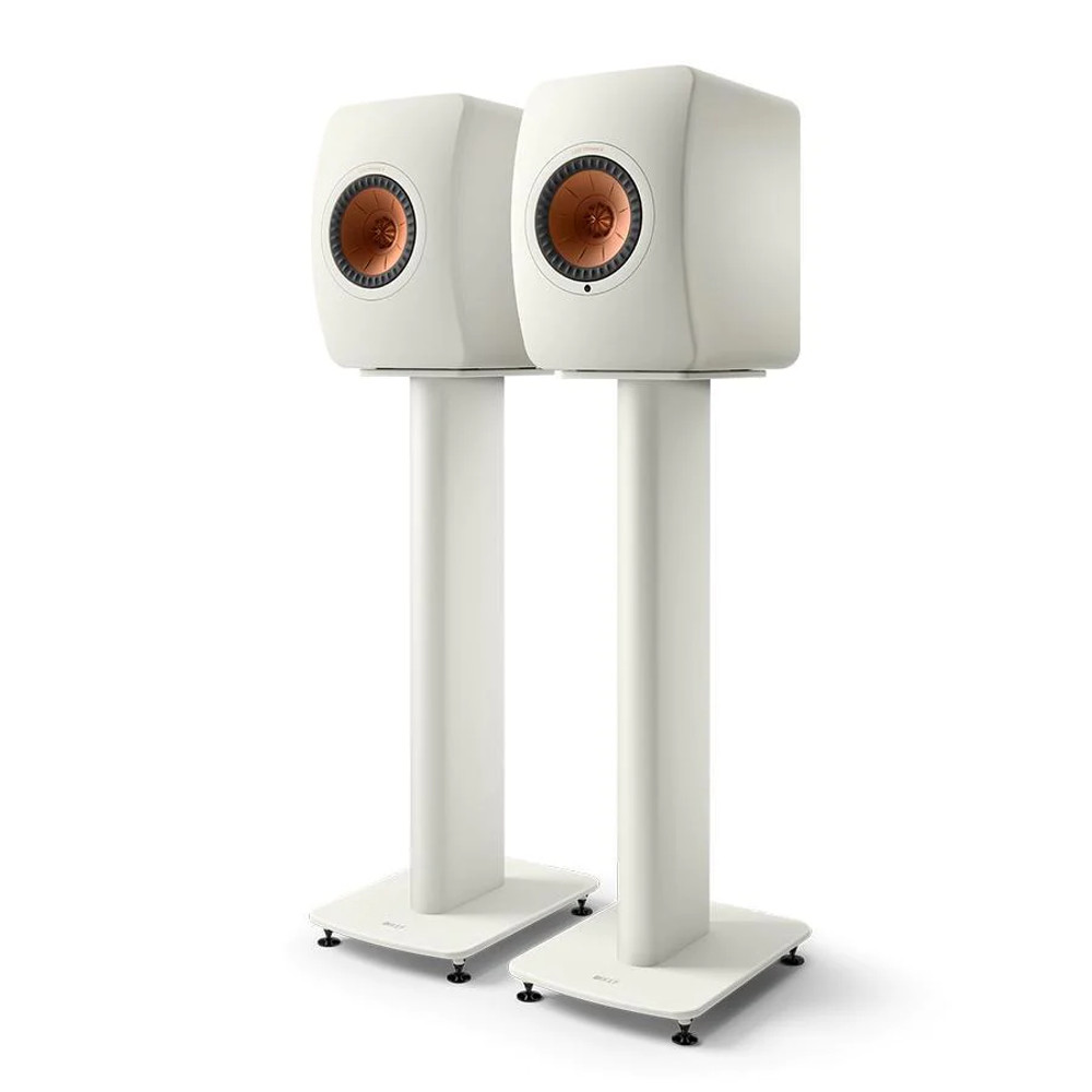 KEF S2 Floor Stand, For LS50 Wireless II & LS50 Meta (Mineral White)