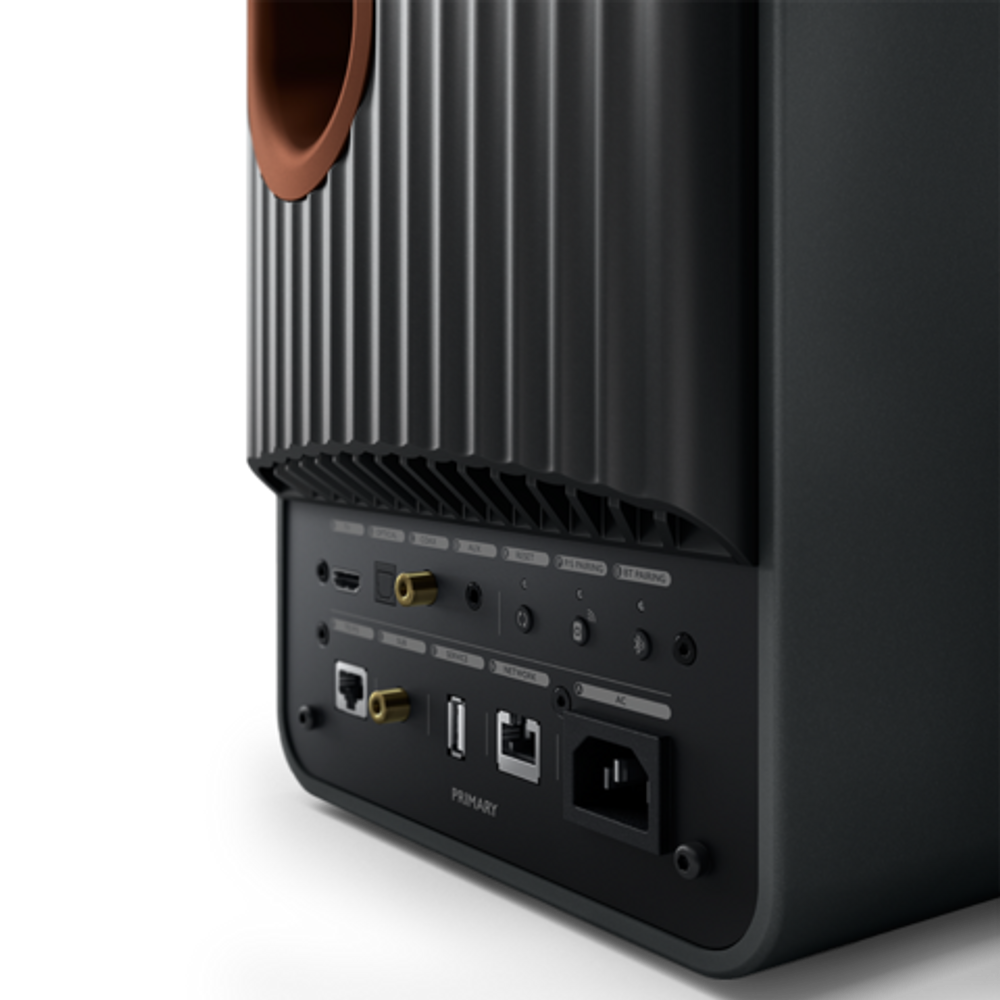 KEF LS50 Wireless II Hi-Fi Speaker System (Carbon Black)