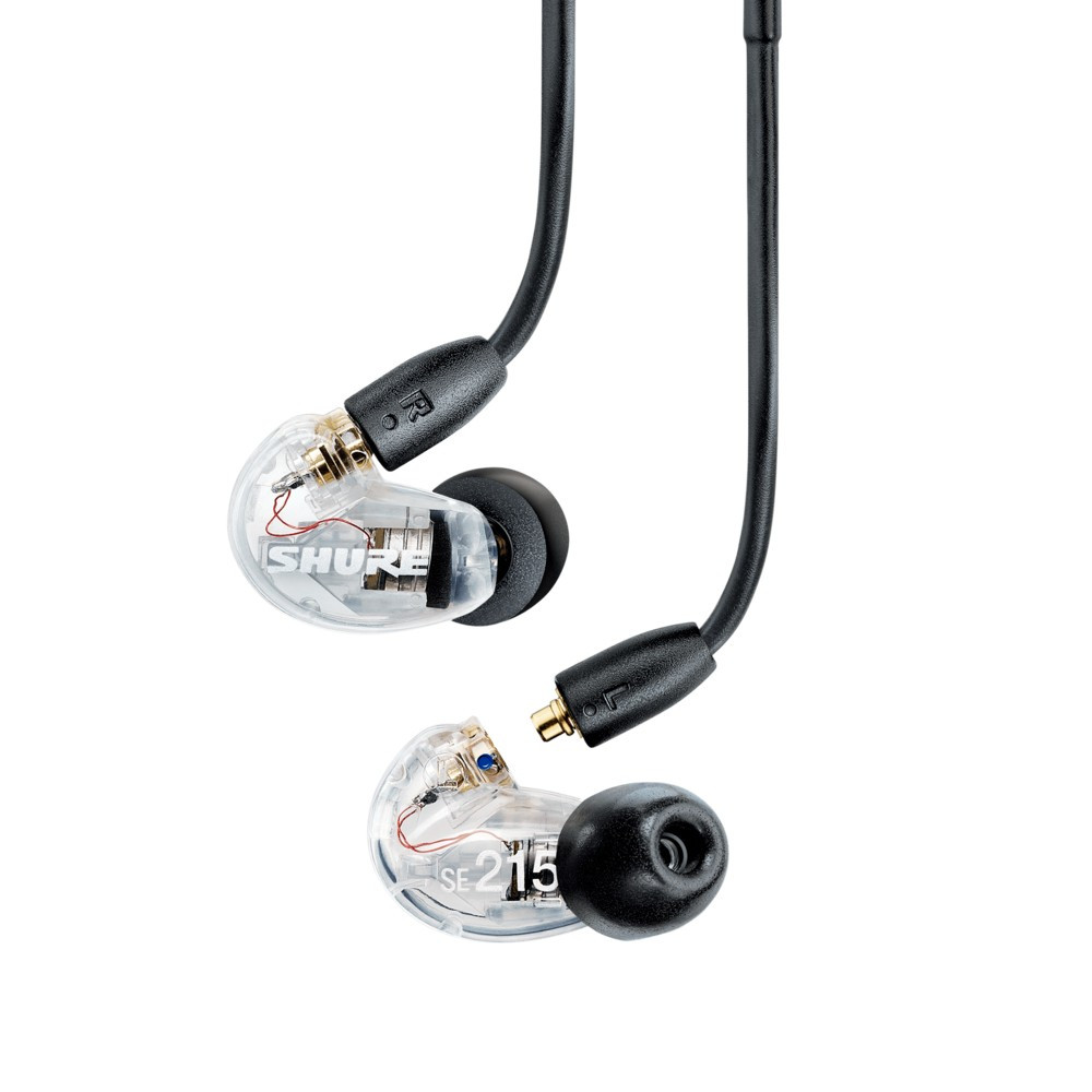 Shure Aonic 215 Sound Isolating Earphones With Integrated Remote and Mic (Clear)