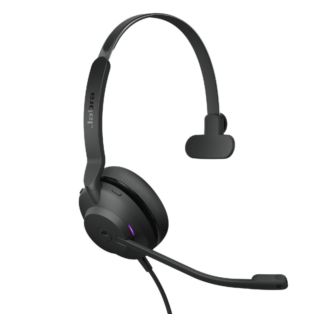 Jabra Evolve2 30 SE UC Mono Headset, USB-A (Black)