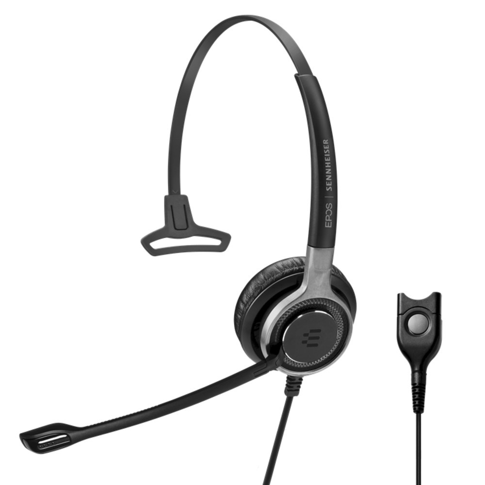 EPOS Sennheiser Impact SC 632 Mono Headset, Easy Disconnect, For Deskphones