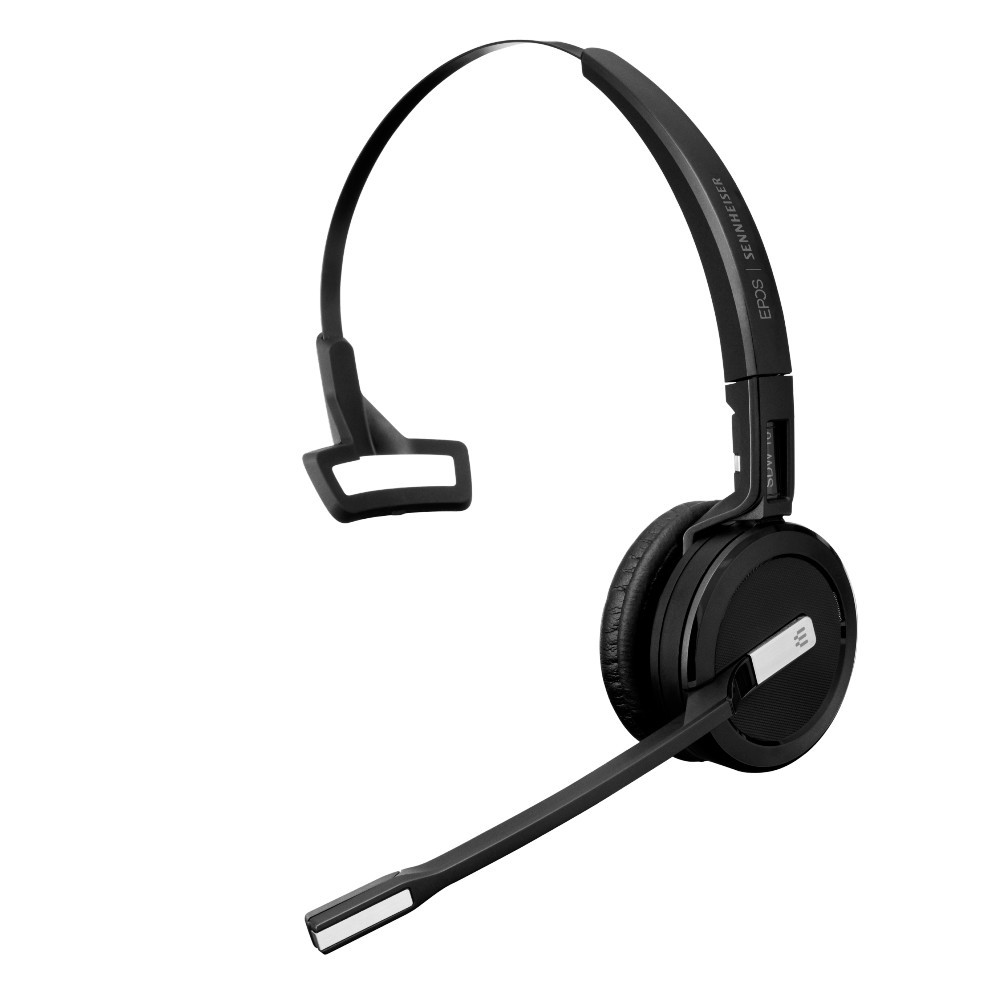 EPOS Sennheiser Impact SDW 5014, Convertible Wireless DECT Headset, Dual Connectivity - Computer, Mobile, With Base Station