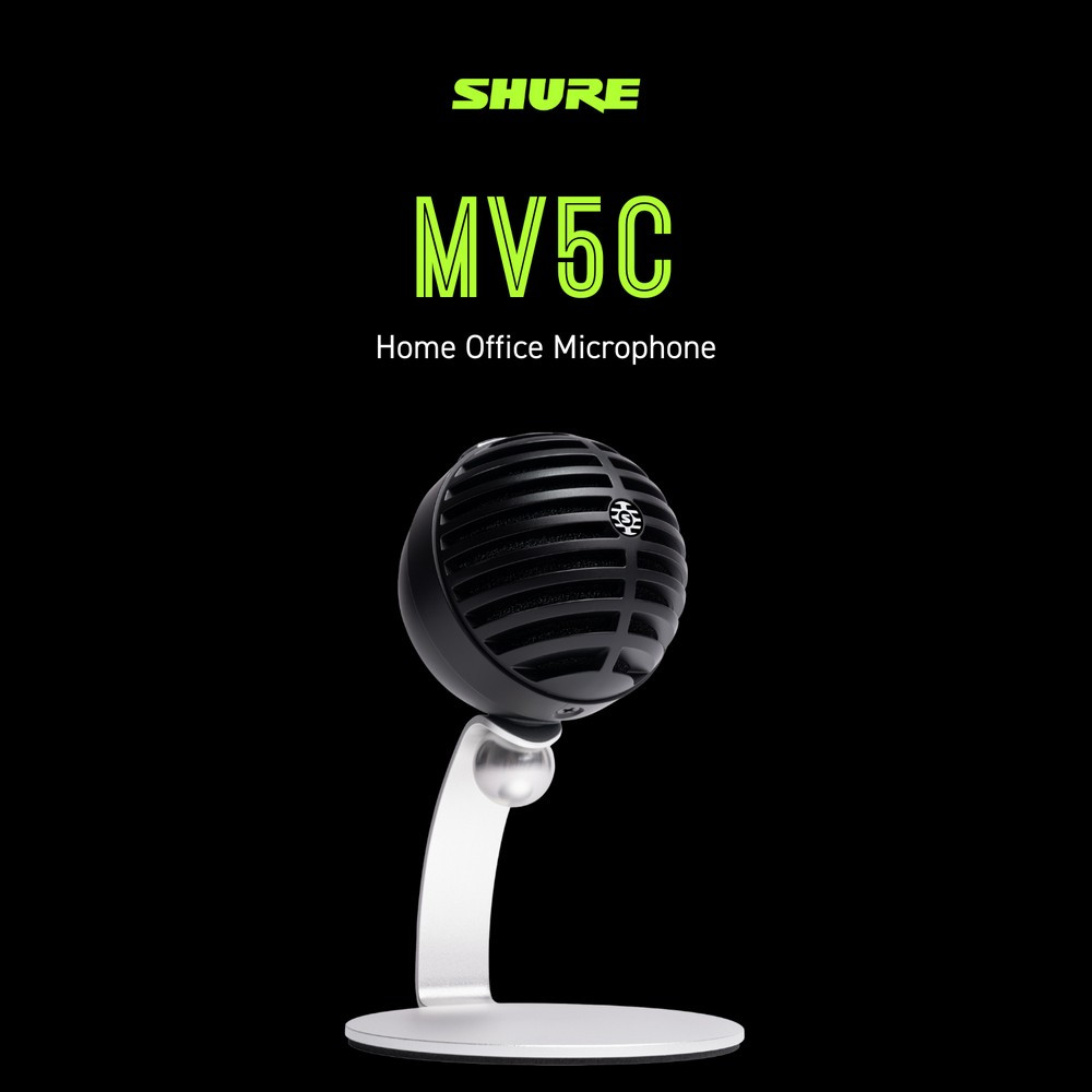 Shure MV5C Home Office Microphone, USB