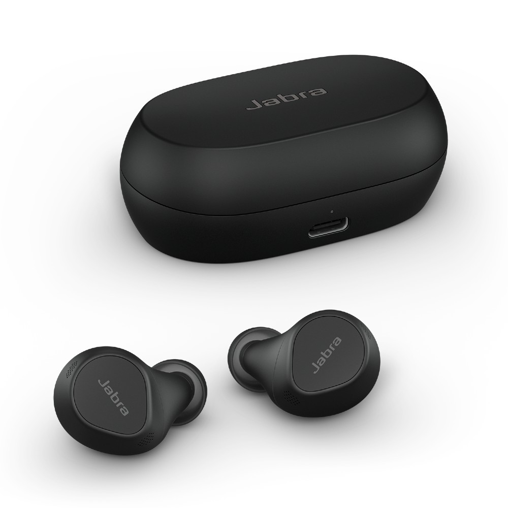 Jabra Elite 7 Pro Active Noise Cancelling Wireless Earbuds With Charging Case (Black)