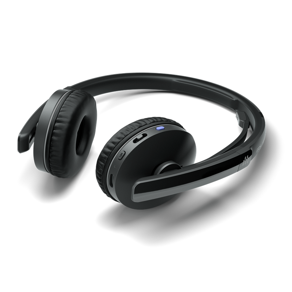 EPOS Sennheiser Adapt 260 Stereo Wireless Headset, With BTD 800 USB Dongle, USB-A (Black)