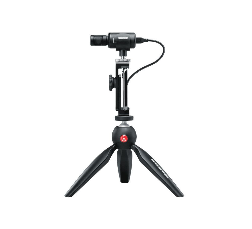 Shure MV88+ Video Kit, Professional Mobile Recording Rig, USB/Lightining