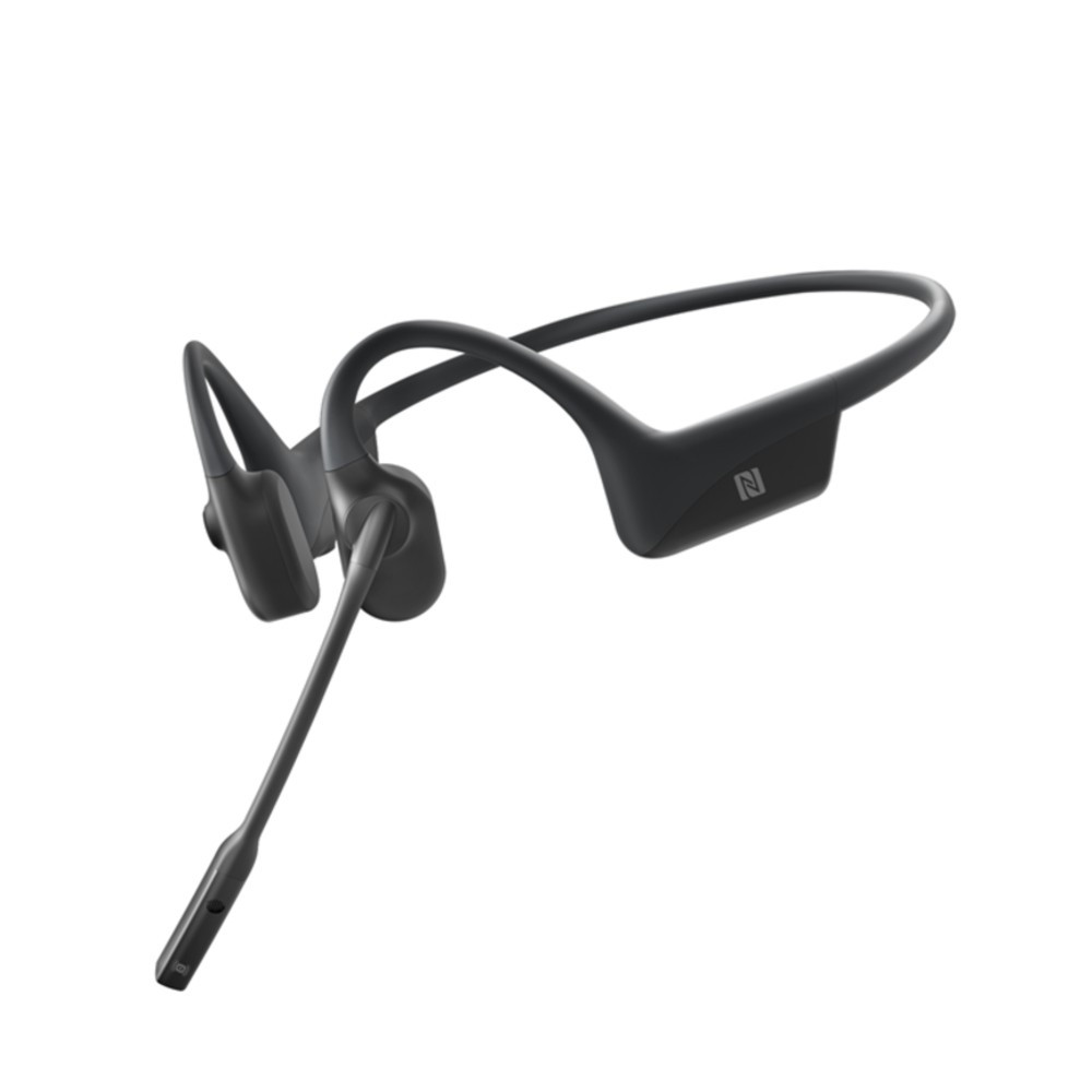 Shokz OpenComm UC Bone Conduction Wireless Bluetooth Headset, Open-Ear, With USB Dongle, USB-A (Black)