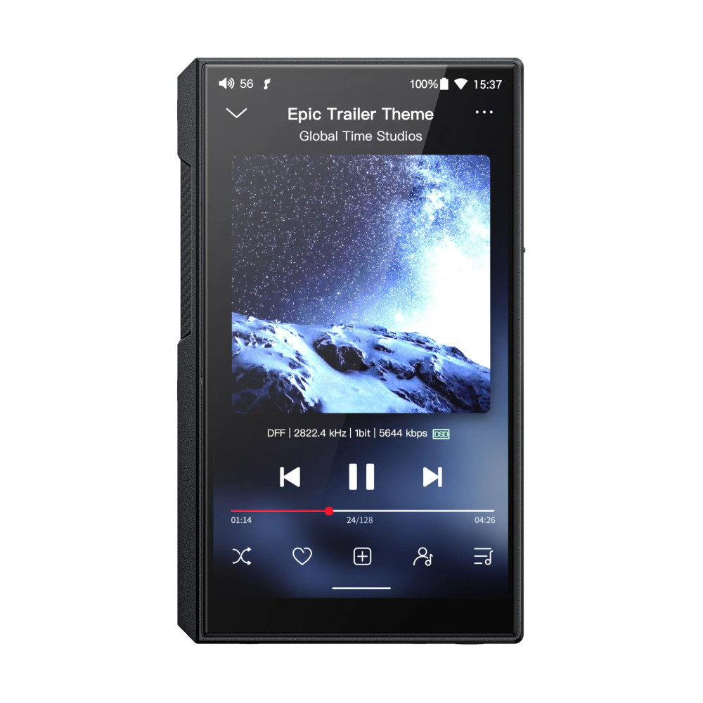 Fiio M11s Hi-Res Digital Music Player, MQA Certified (Black)