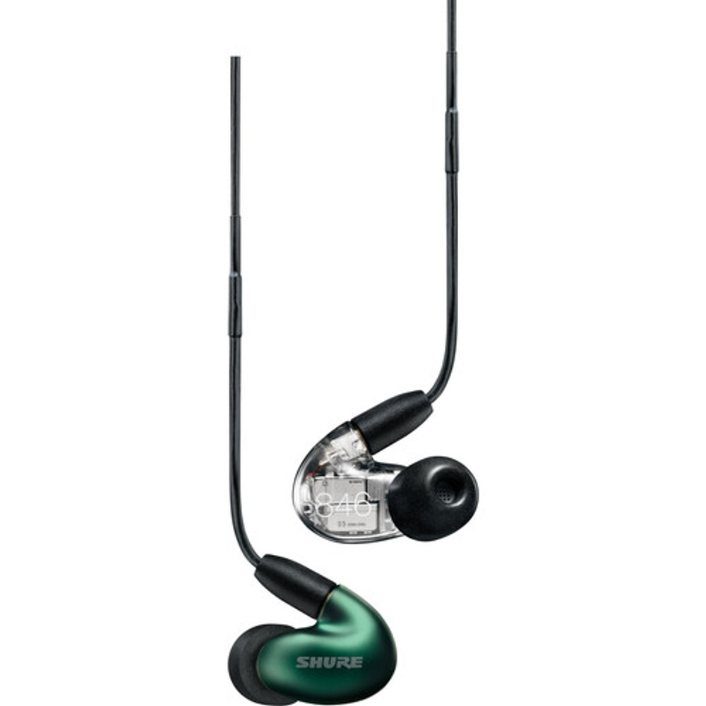 Shure SE846 Pro, Gen 2, Professional Sound Isolating Earphones, 3.5mm (Jade)