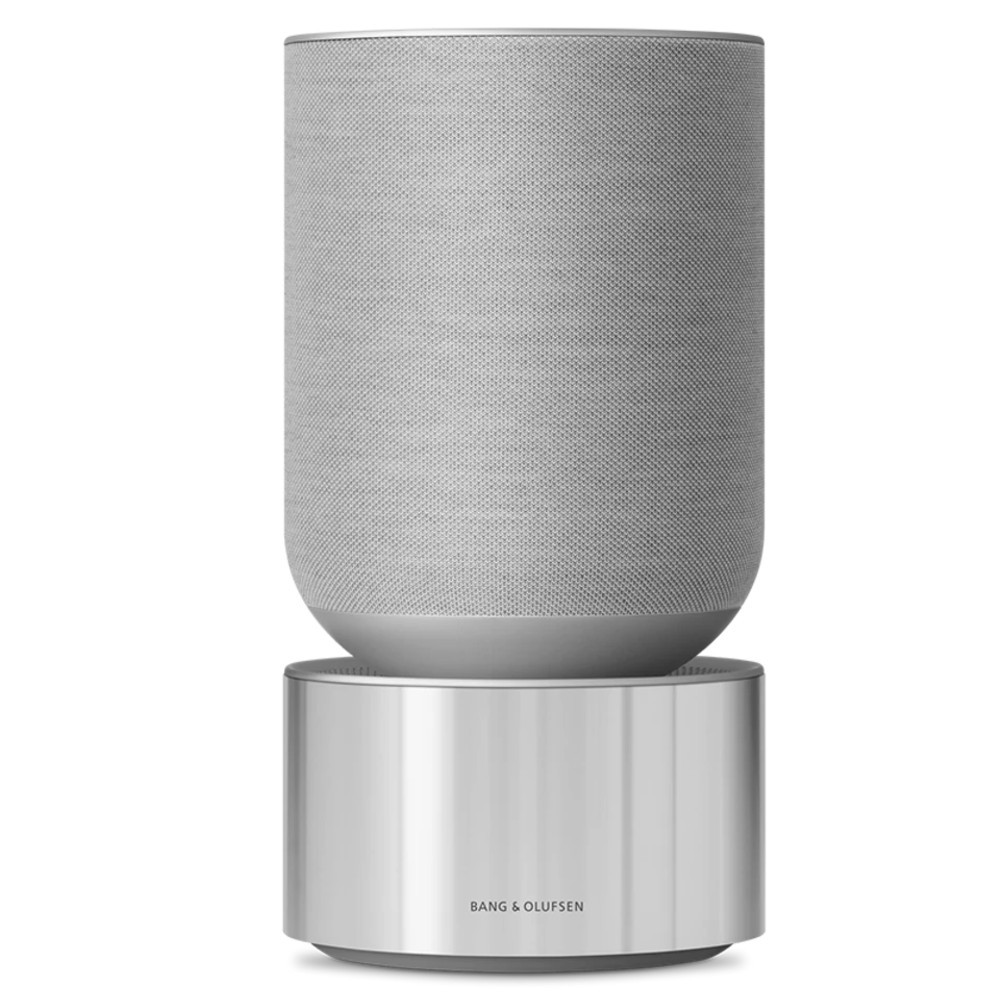 Bang & Olufsen Beosound Balance Wireless Multiroom Speaker With Voice Assistant (Natural Silver Aluminum)