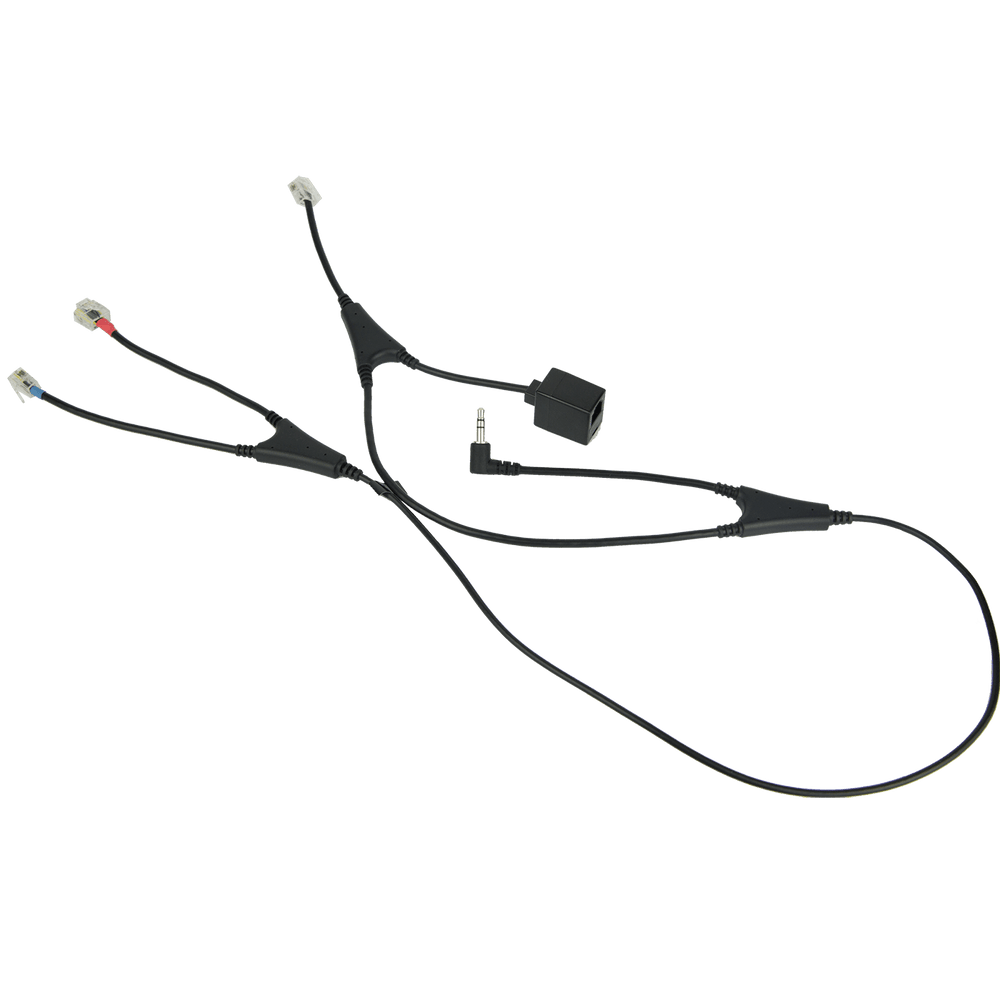 Jabra Link Electronic Hook Switch Cable For Alcatel Phones