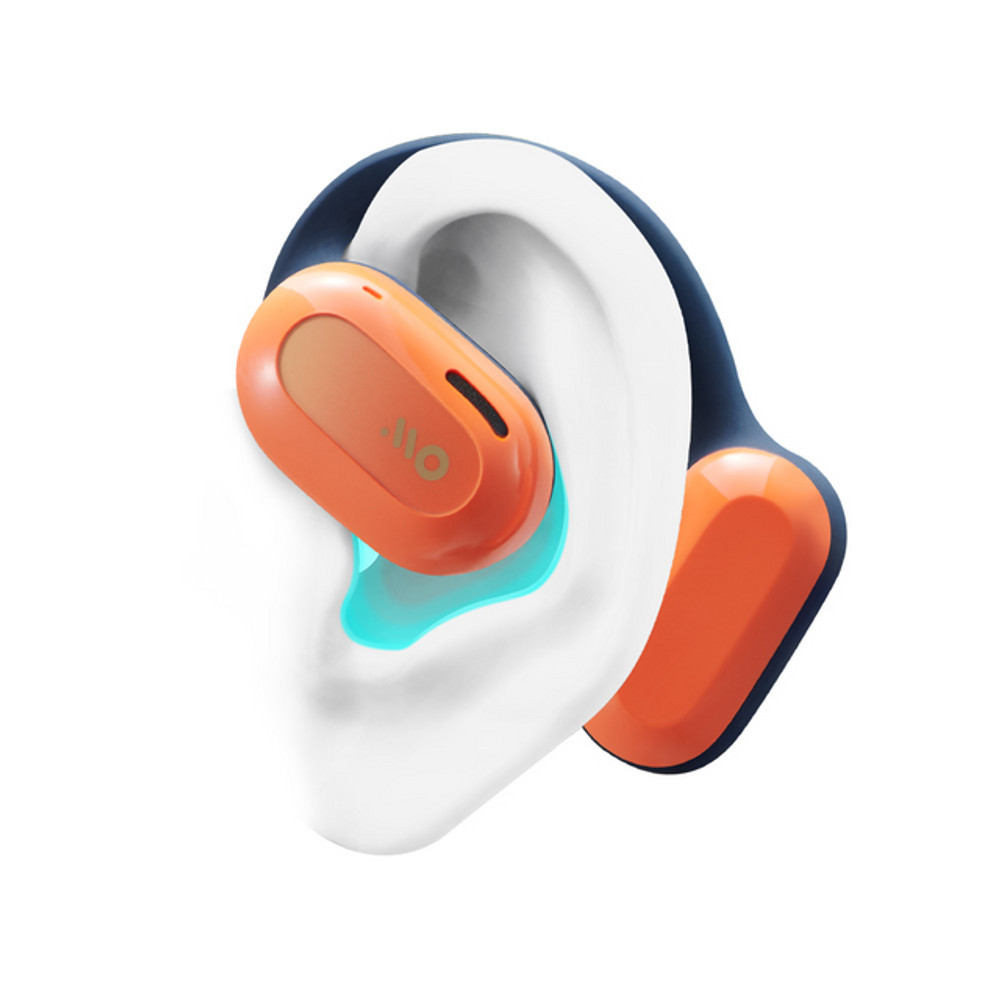 Oladance Wearable Stereo Open-Ear Wireless Bluetooth Earbuds (Martian Orange)