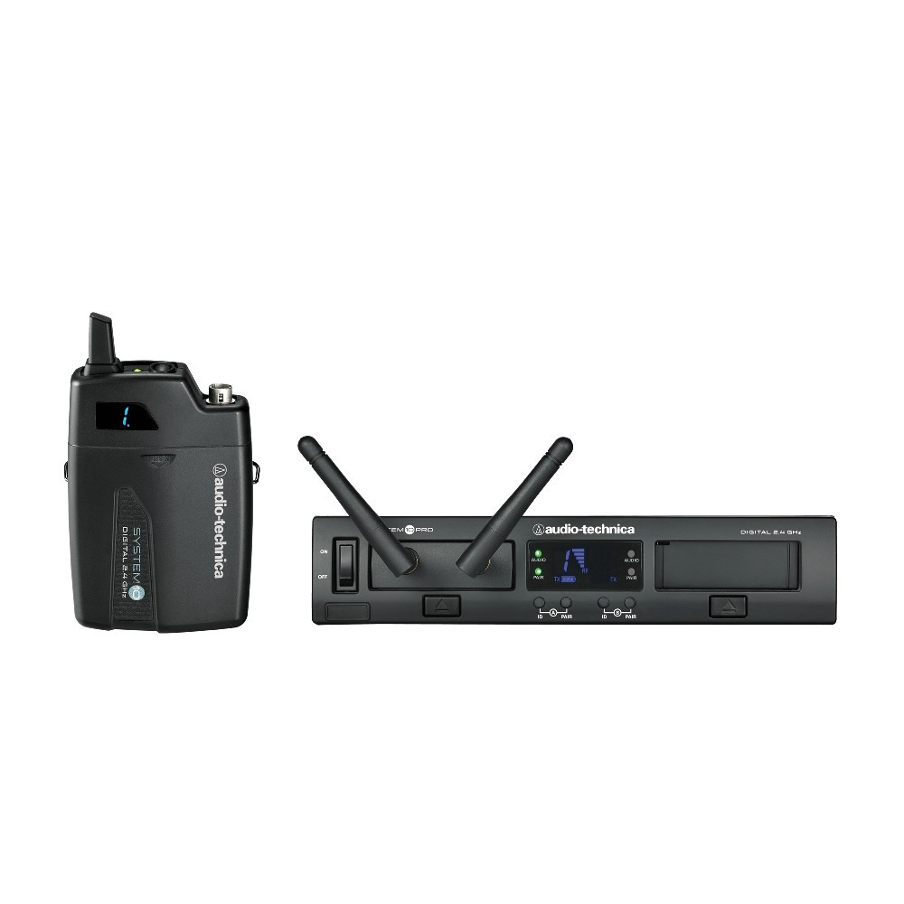 Audio-Technica ATW-1301 System 10 PRO Digital Wireless Omni Lavalier Microphone System (2.4 GHz)