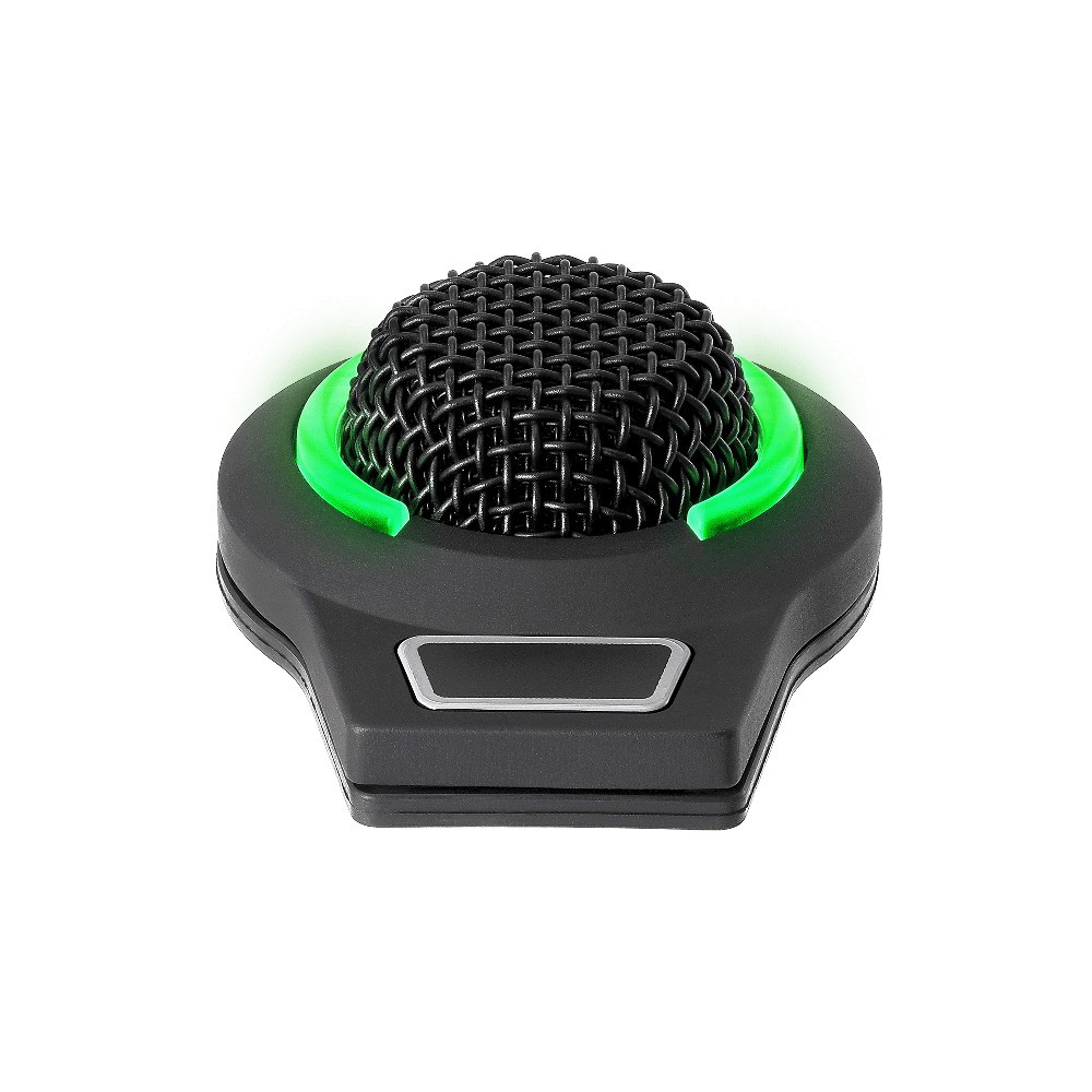 Audio-Technica ES945O/FM3 Omnidirectional Condenser Boundary Microphone with LED Ring and 3-Pin XLR