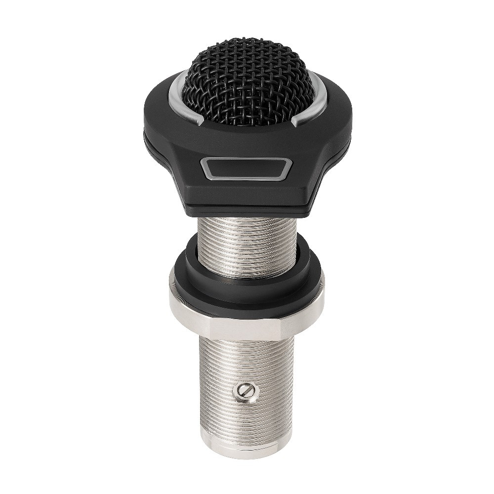 Audio-Technica ES945O/FM3 Omnidirectional Condenser Boundary Microphone with LED Ring and 3-Pin XLR