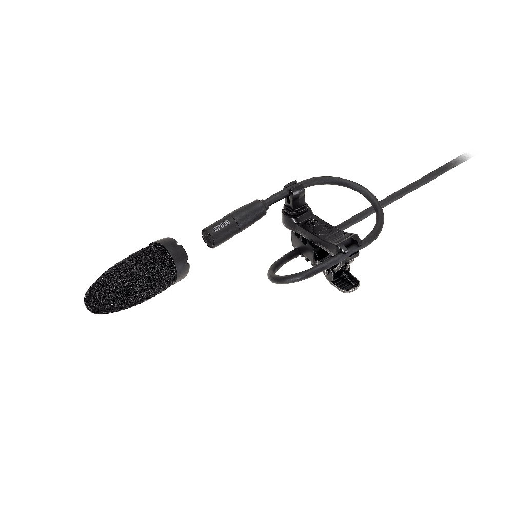 Audio-Technica BP899 Subminiature Omnidirectional Lavalier Microphone (Black)