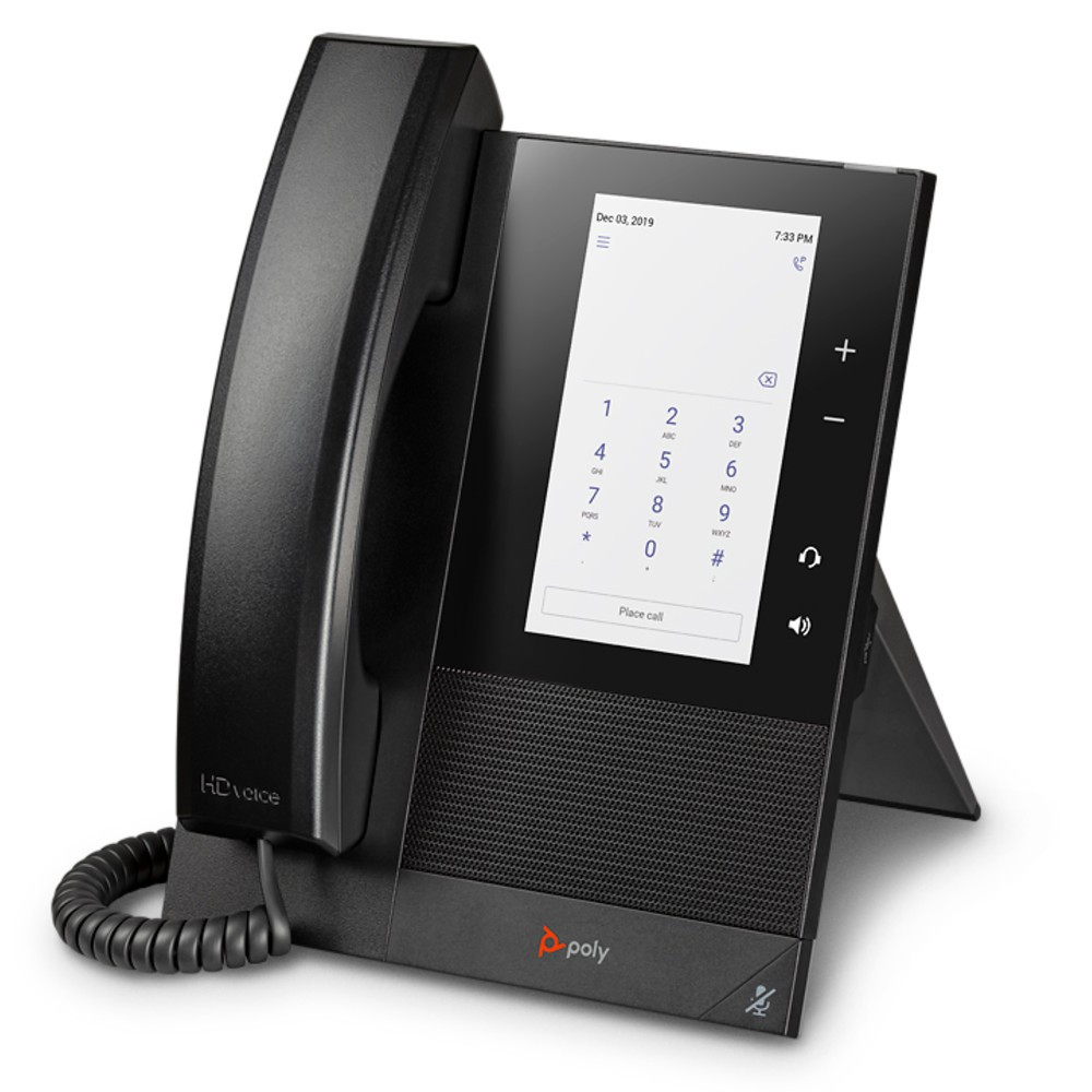 Poly CCX 400 Desktop Business Media IP Phone With Color Touch Screen, MS Teams