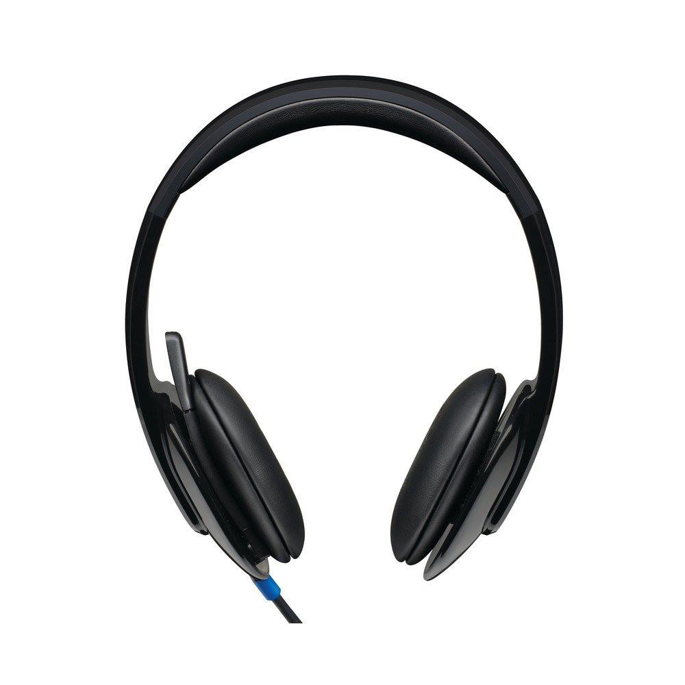 Logitech H540 Stereo Wired USB Headset, USB-A