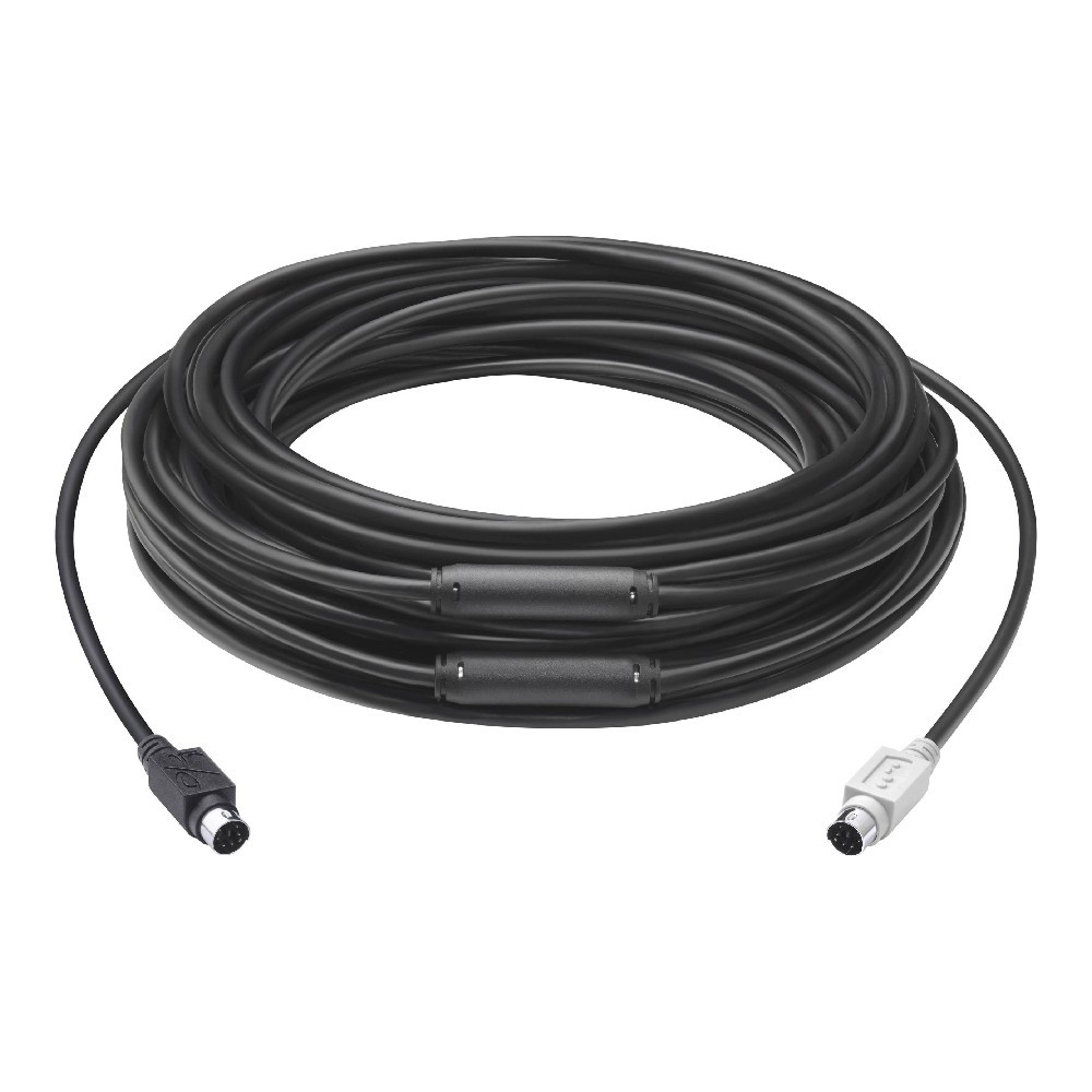 Logitech GROUP 10M Extended Cable, For Large Conference Rooms