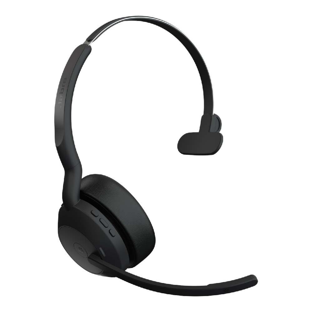 Jabra Evolve2 55 MS Mono ANC, Wireless Bluetooth Headset, USB-A