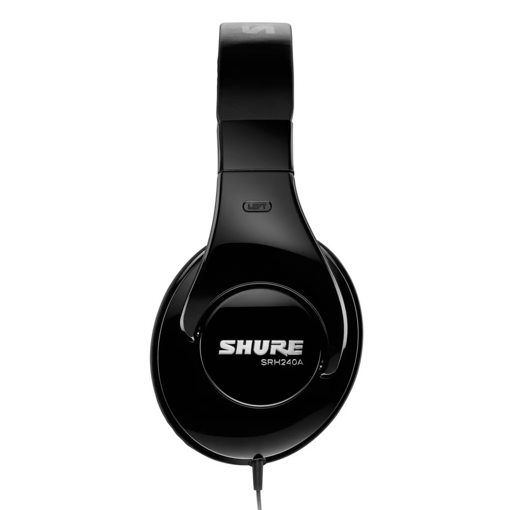 Shure SRH240A-A Professional Studio Closed-Back Headphones, Over-Ear