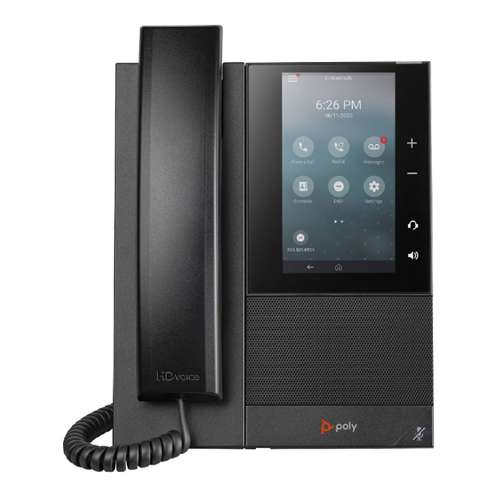 Poly CCX 505 Desktop Business Media IP Phone With Handset, Open SIP