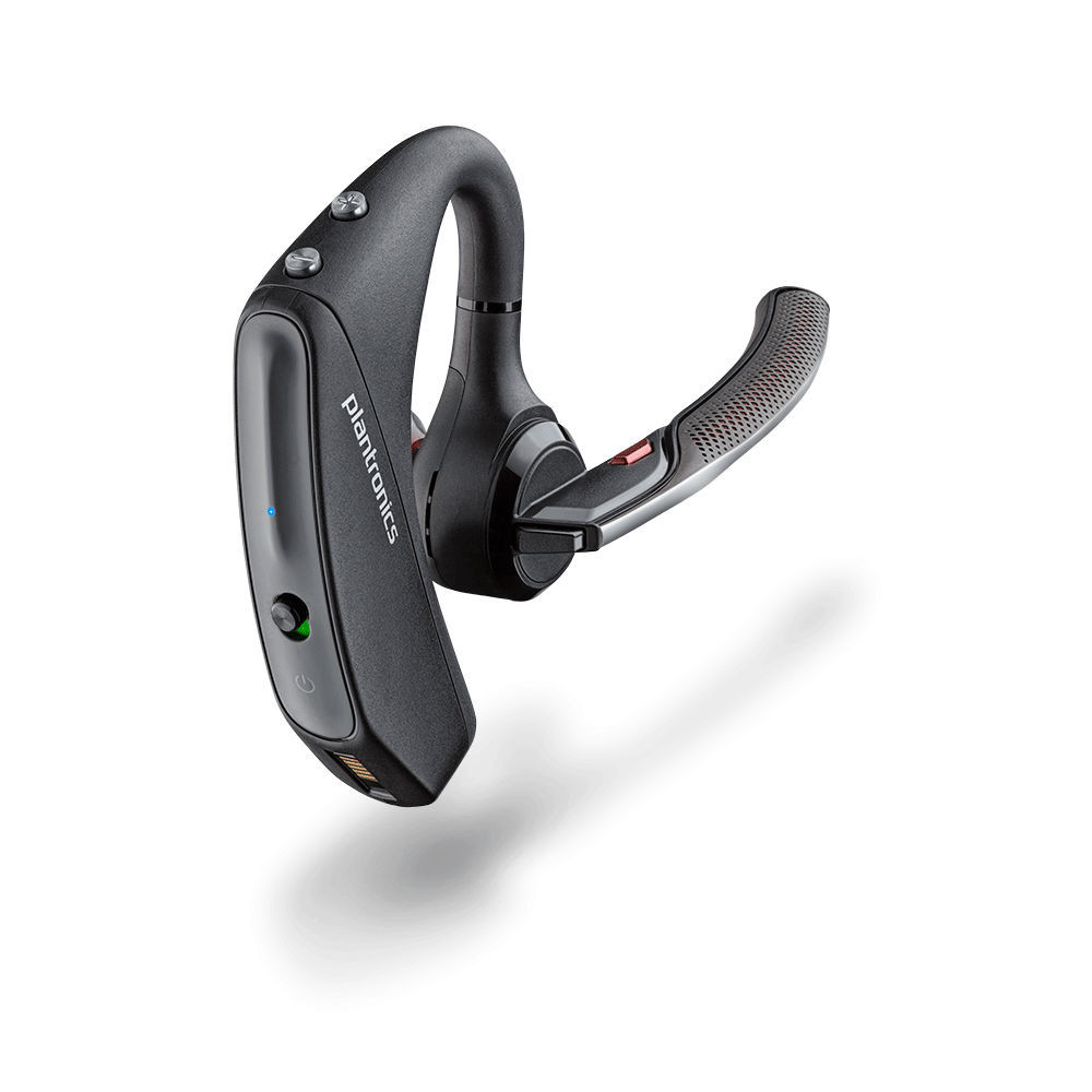 Poly Plantronics Voyager 5200 Office, Wireless Bluetooth Headset, 1-Way Base, USB-A