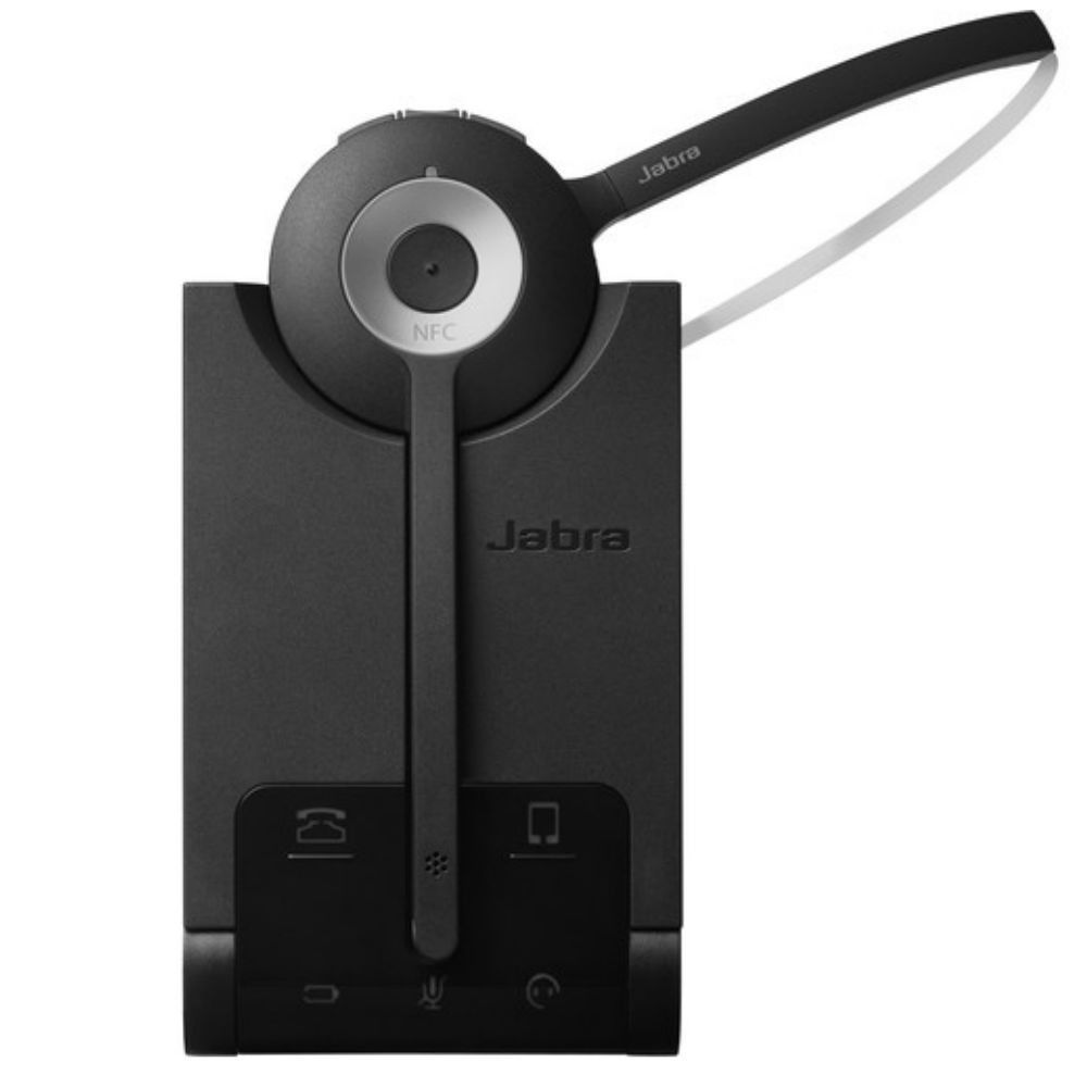 Jabra Pro 935 UC Mono Single Connectivity Wireless Headset With Charging Base (Black)