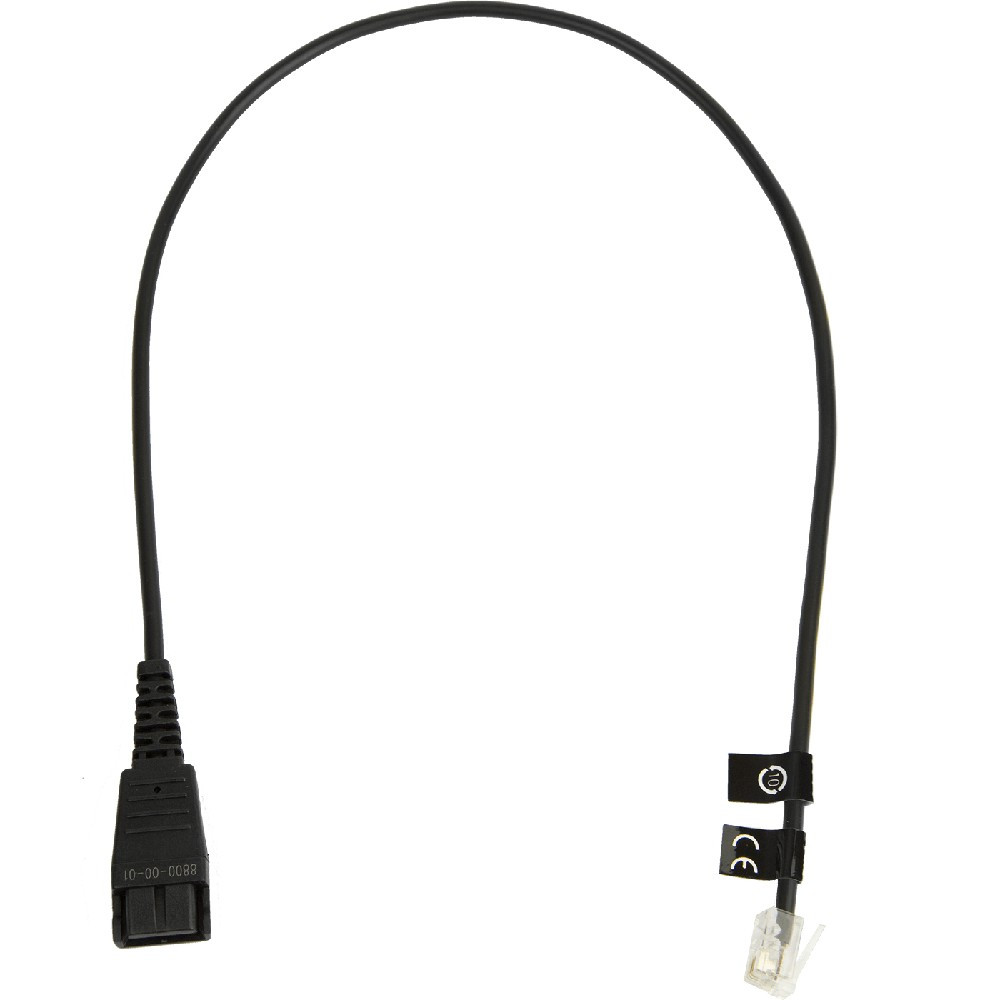 Jabra QD to Modular RJ Extension Cord for Link 180