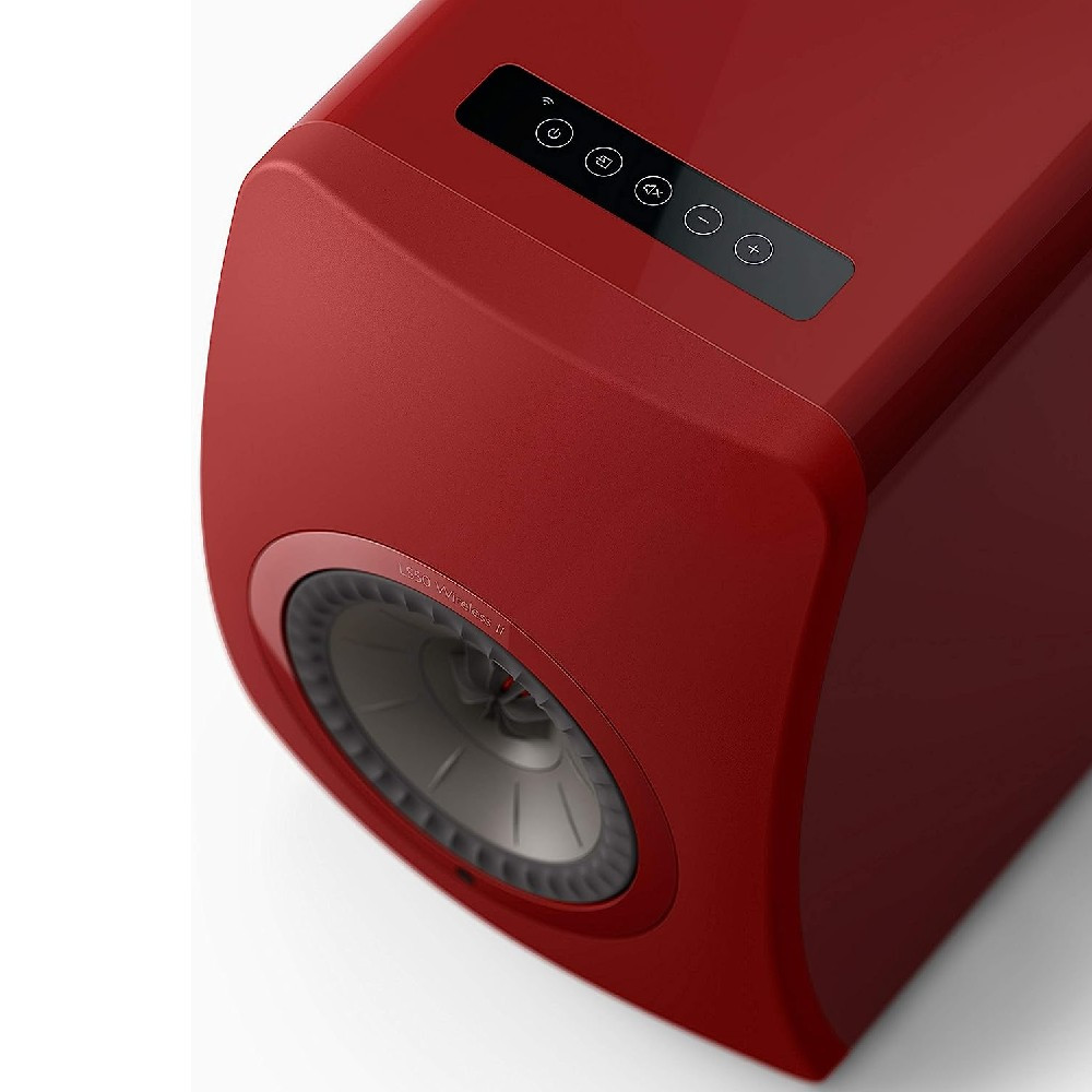 KEF LS50 Wireless II Hi-Fi Speaker System (Crimson Red)