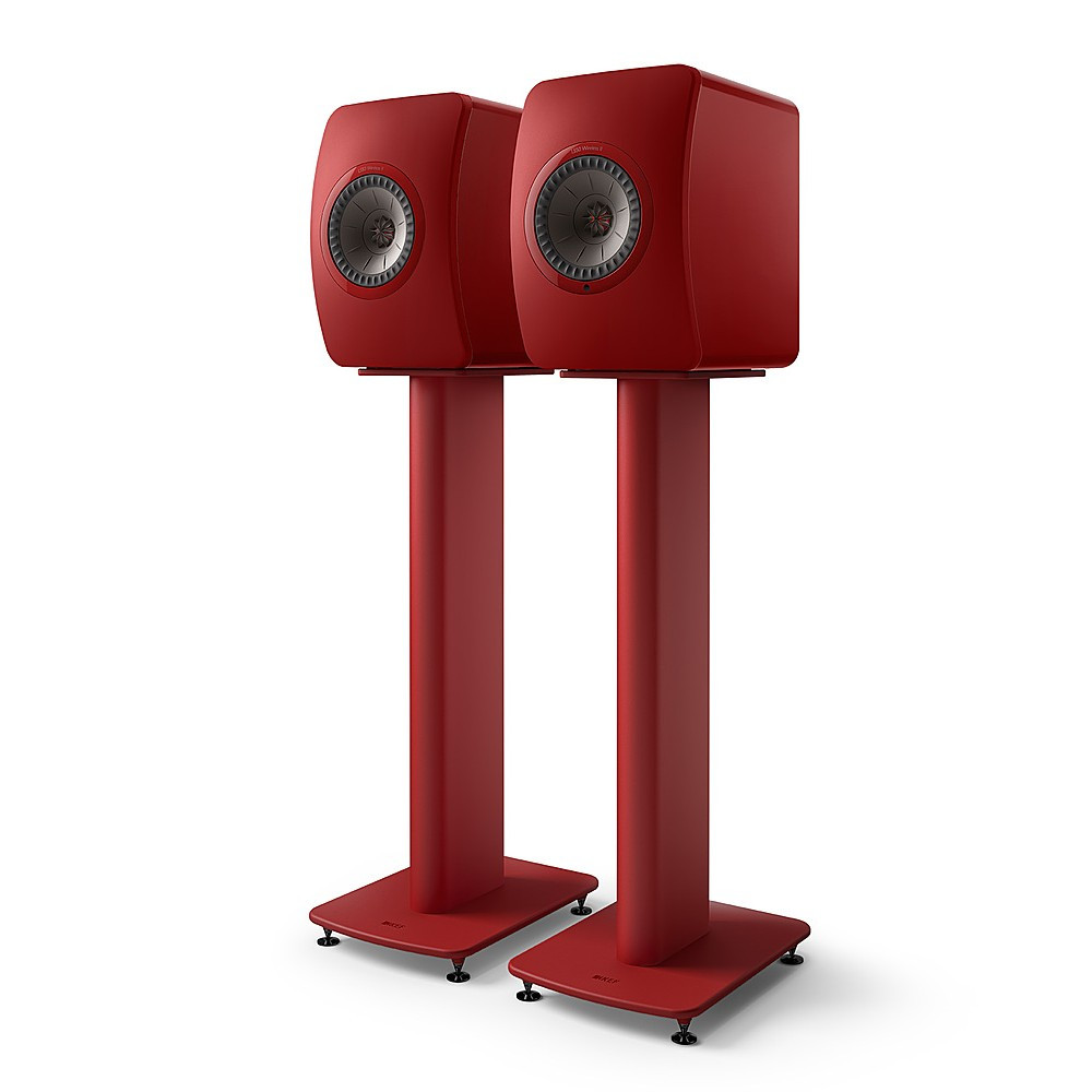 KEF S2 Floor Stand, For LS50 Wireless II & LS50 Meta (Crimson Red)