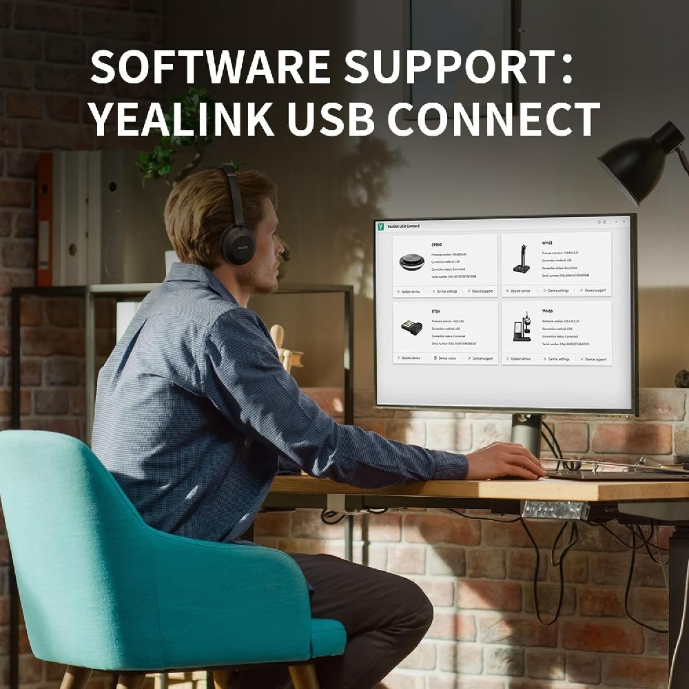 Yealink UH37 Dual MS Teams, Wired USB Headset, USB-C