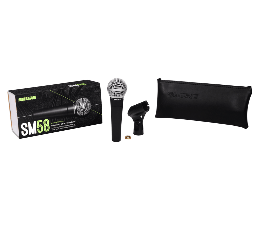 Shure SM58-LC Cardioid Dynamic Vocal Microphone