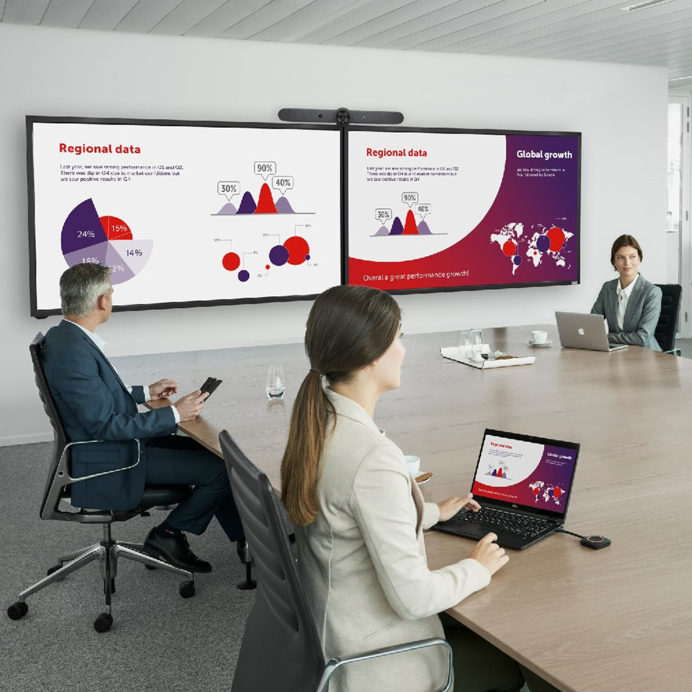 Barco Clickshare CX-50, 2nd Gen, Wireless Conferencing Presentation System, 2 Buttons, Large Rooms